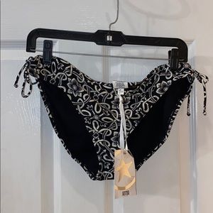Brand new Floral Bikini Bottoms with Side Ties